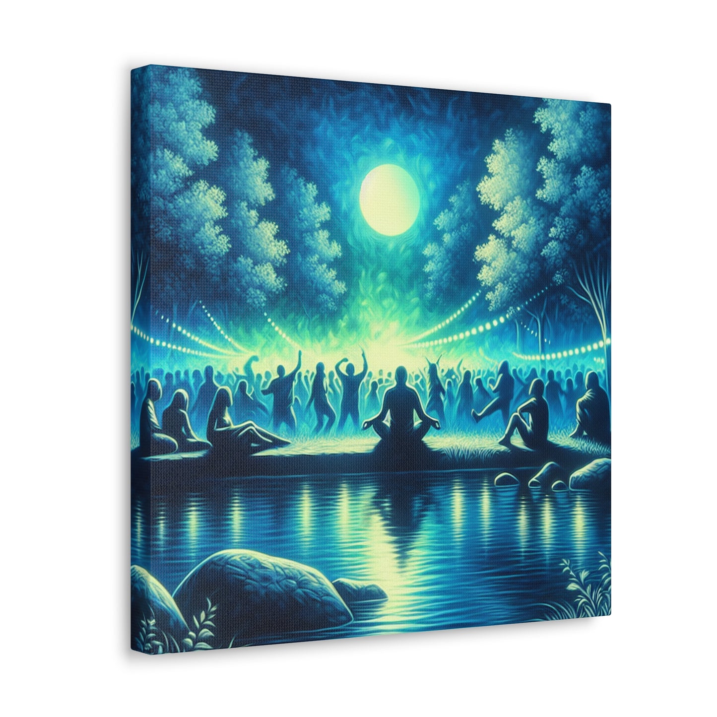 Electric Euphoria Dance - Canvas