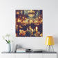 Whispered Revelry: Baroque Enclaves - Canvas