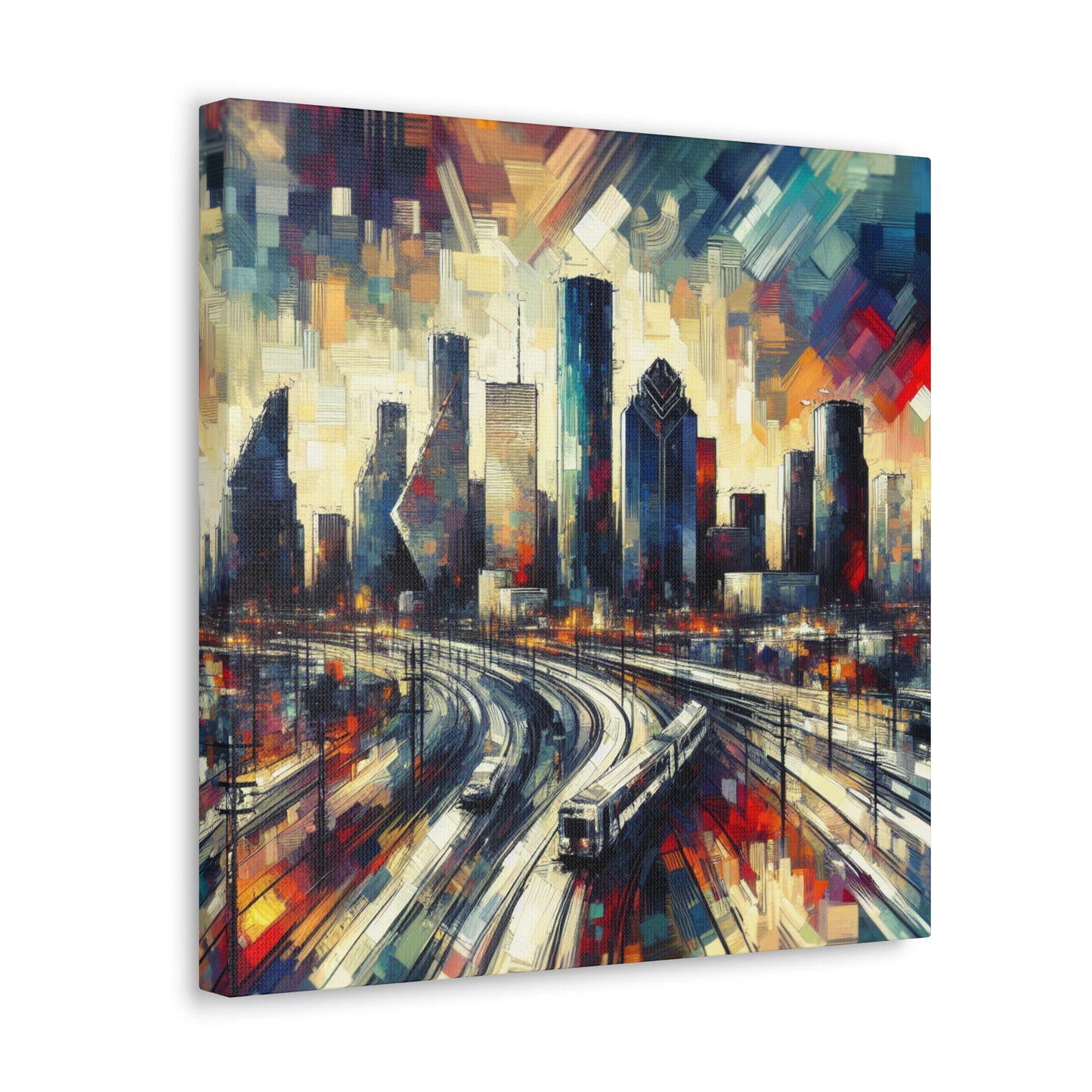 "Enchanting Houston Skies" - Canvas