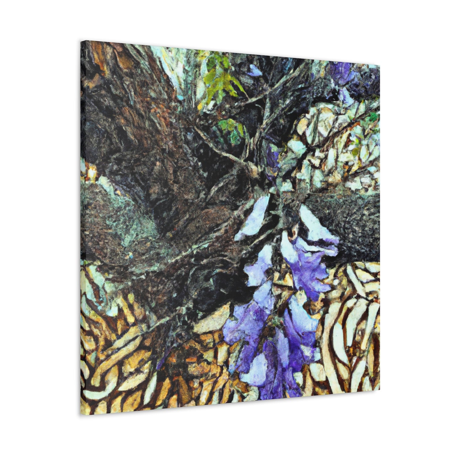 Jacaranda In Reflection - Canvas