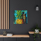 Pineapple in Neoclassicism - Canvas