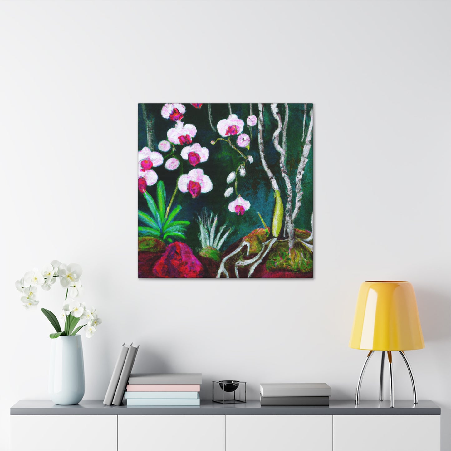 "Orchid's Surreal Dream" - Canvas