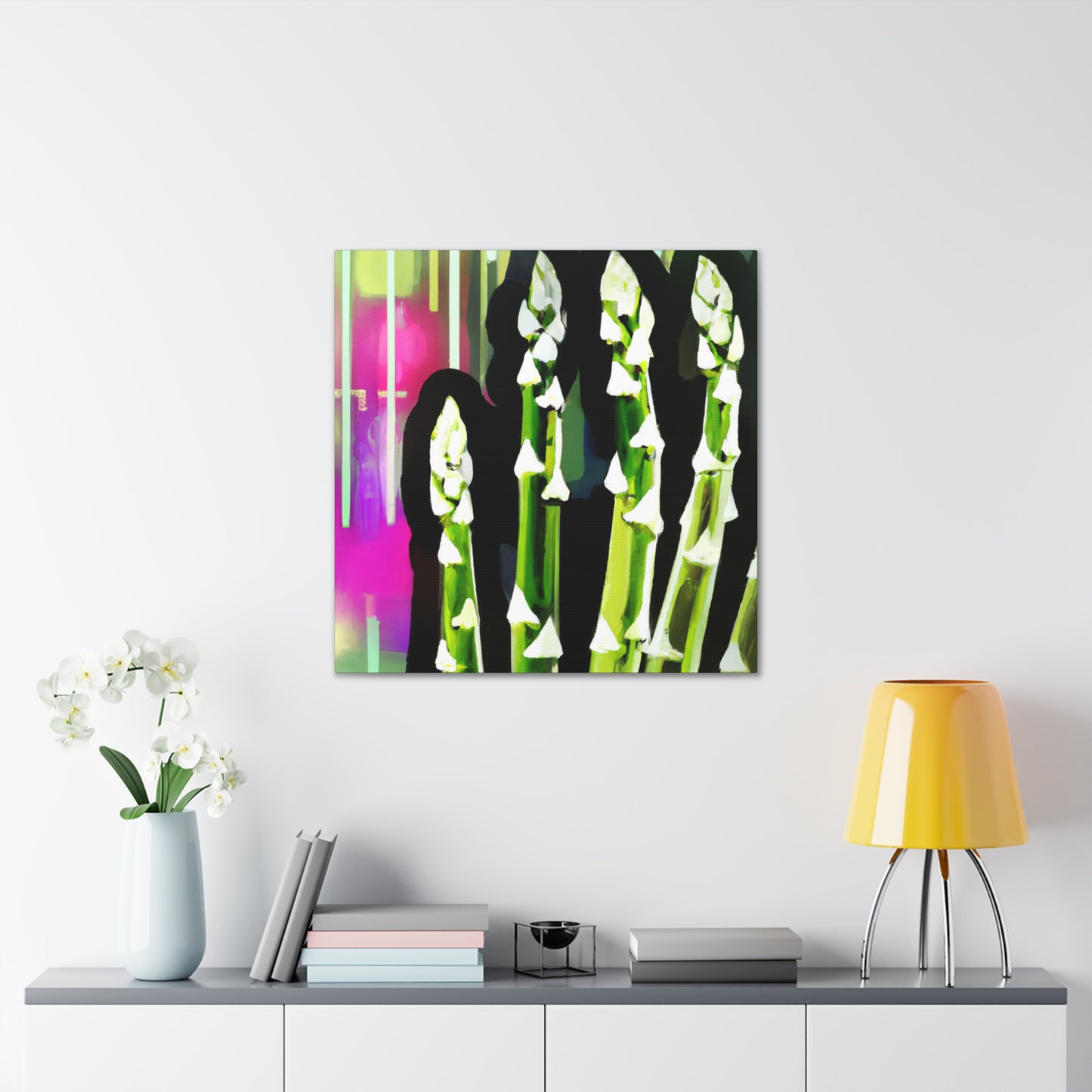 "Asparagus Grandeur Garden" - Canvas