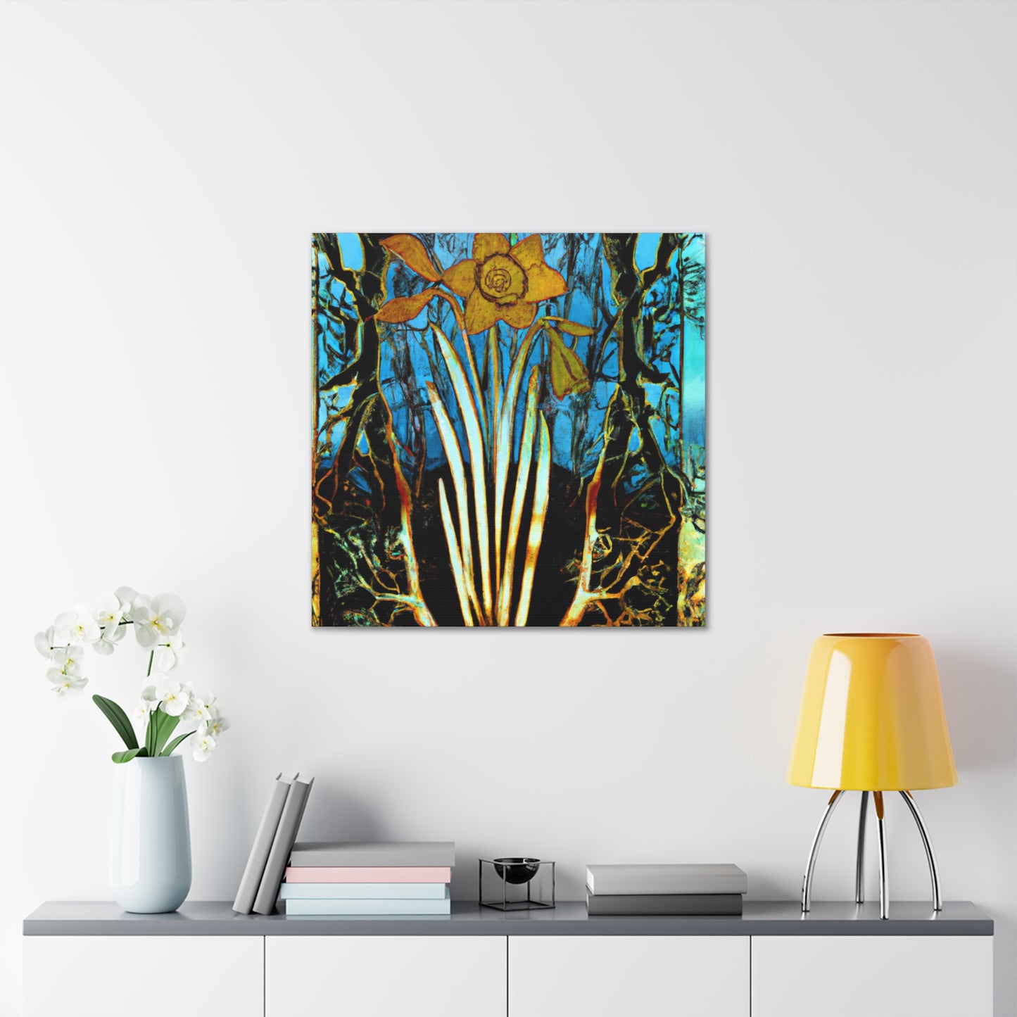 "Daffodils in Bloom" - Canvas