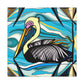 Pelican in Art Deco - Canvas