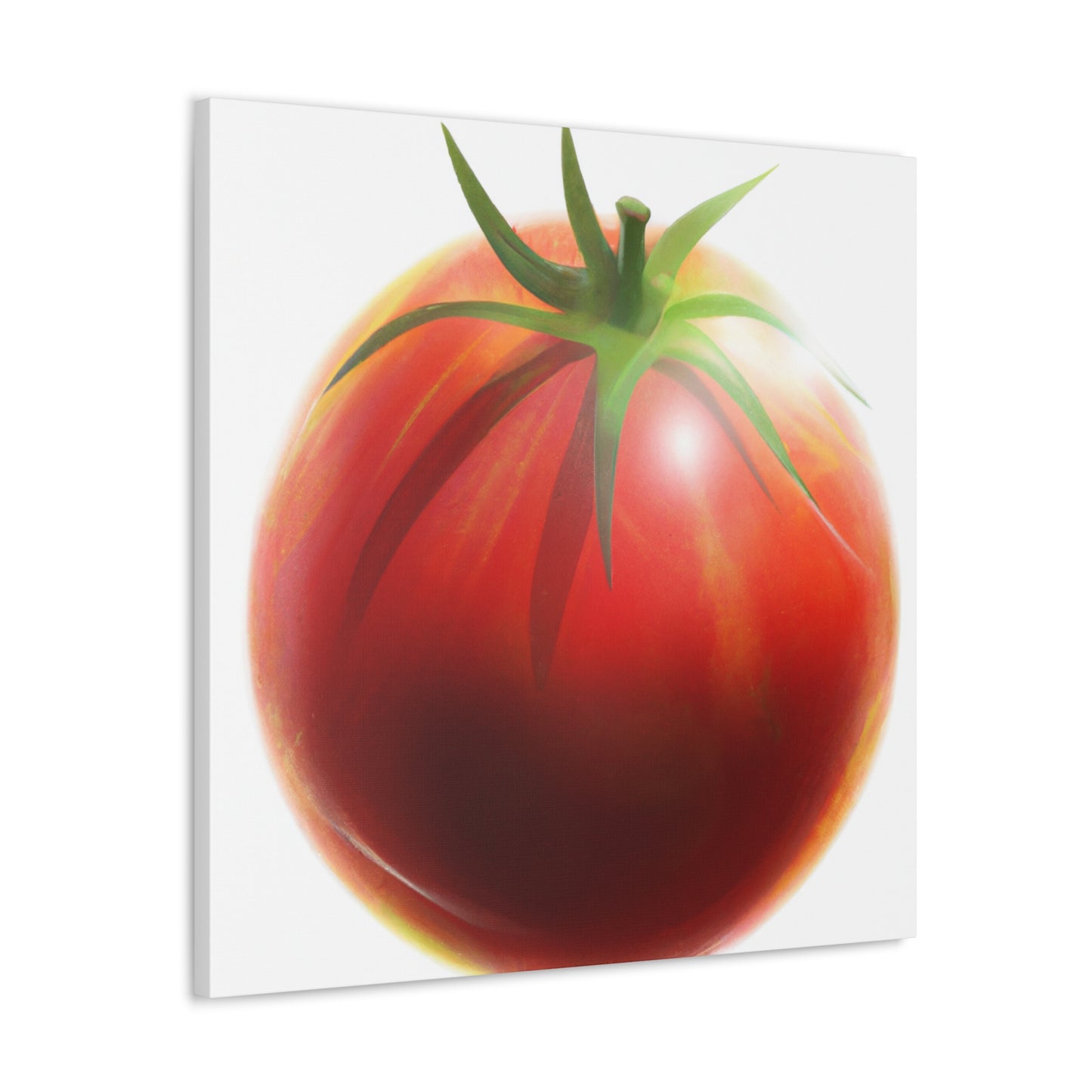 The Tomato's Vibrance - Canvas