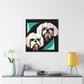 "Shih Tzu in Deco" - Canvas