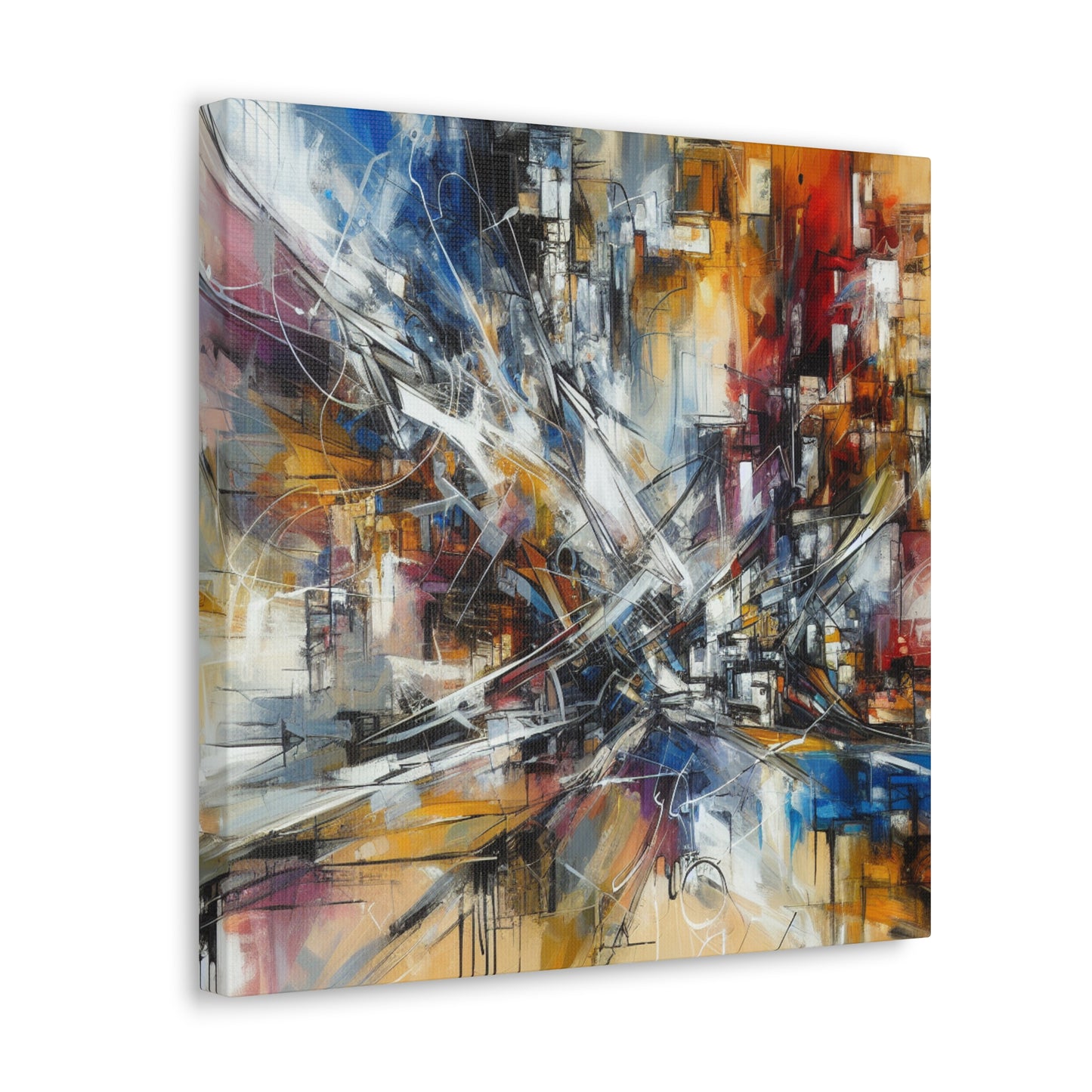 "Raging Colors Unbound" - Canvas