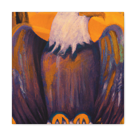 "Eagle in Art Deco" - Canvas