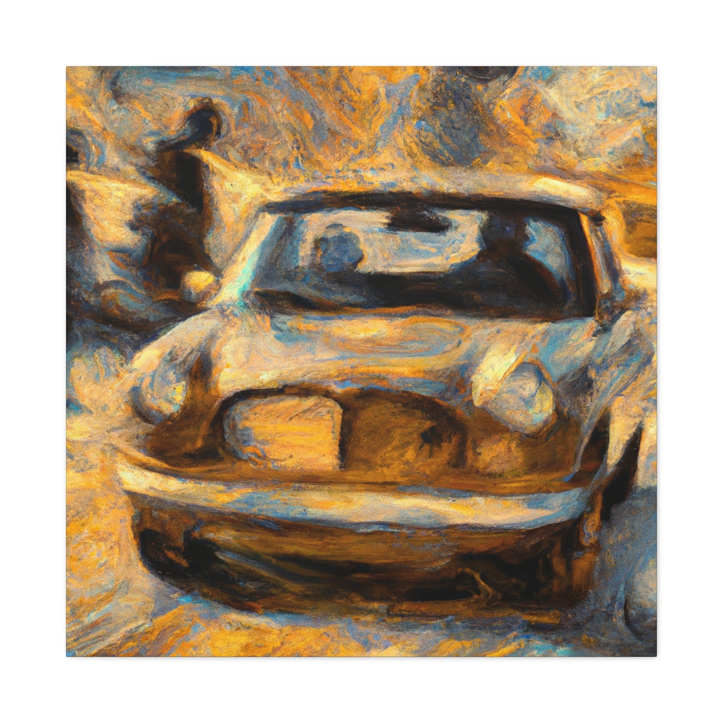 "Automobile Surreal Dream" - Canvas