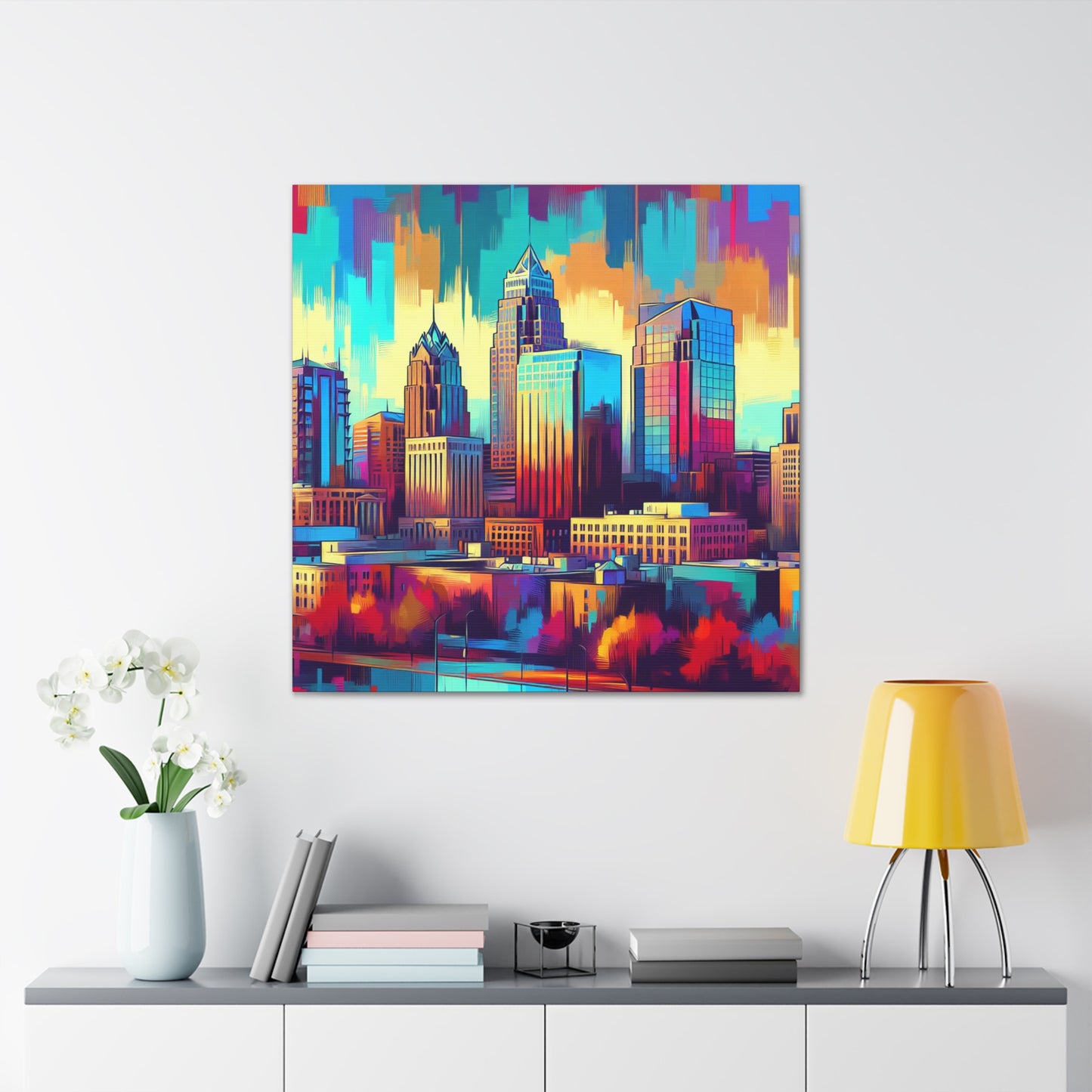 Velvet Hues of Raleigh - Canvas