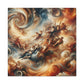 Gilded Harmonious Tapestry - Canvas