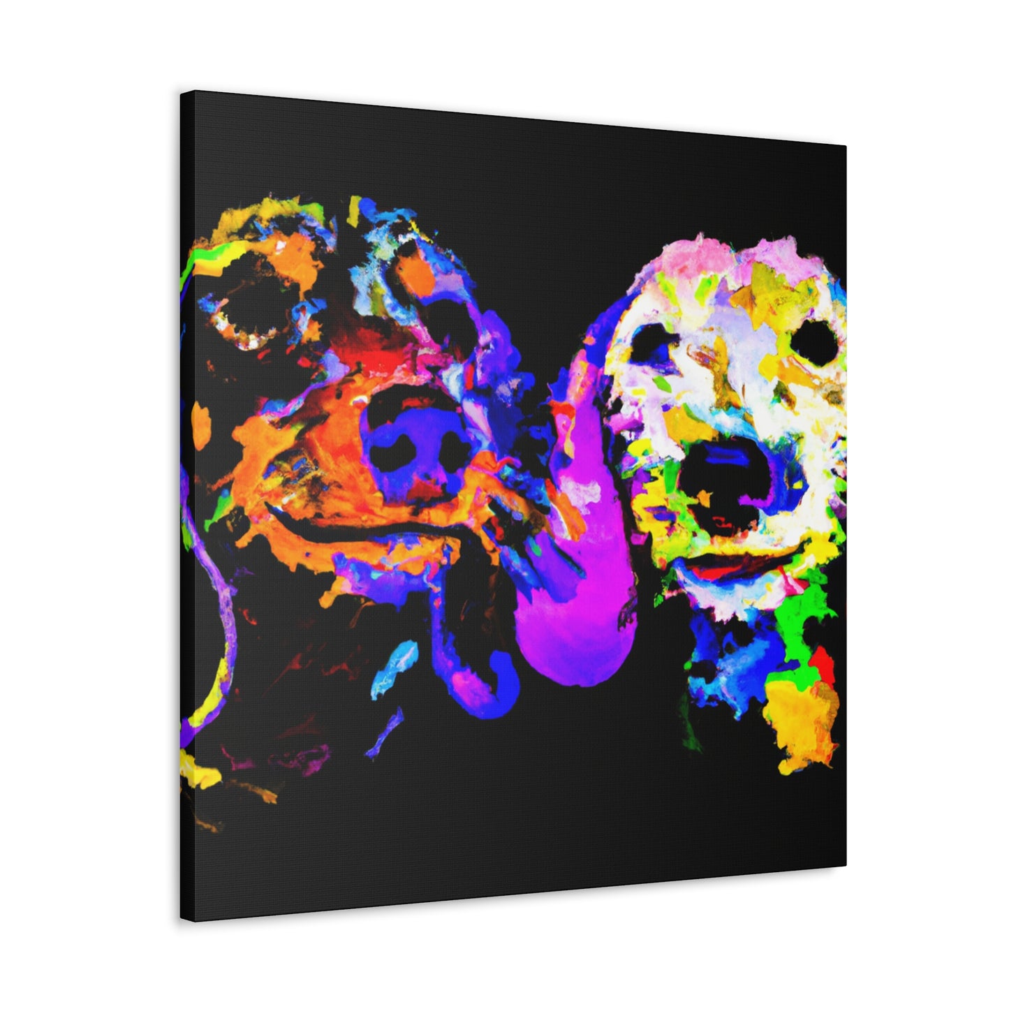 "Dachshund in Dreamland" - Canvas