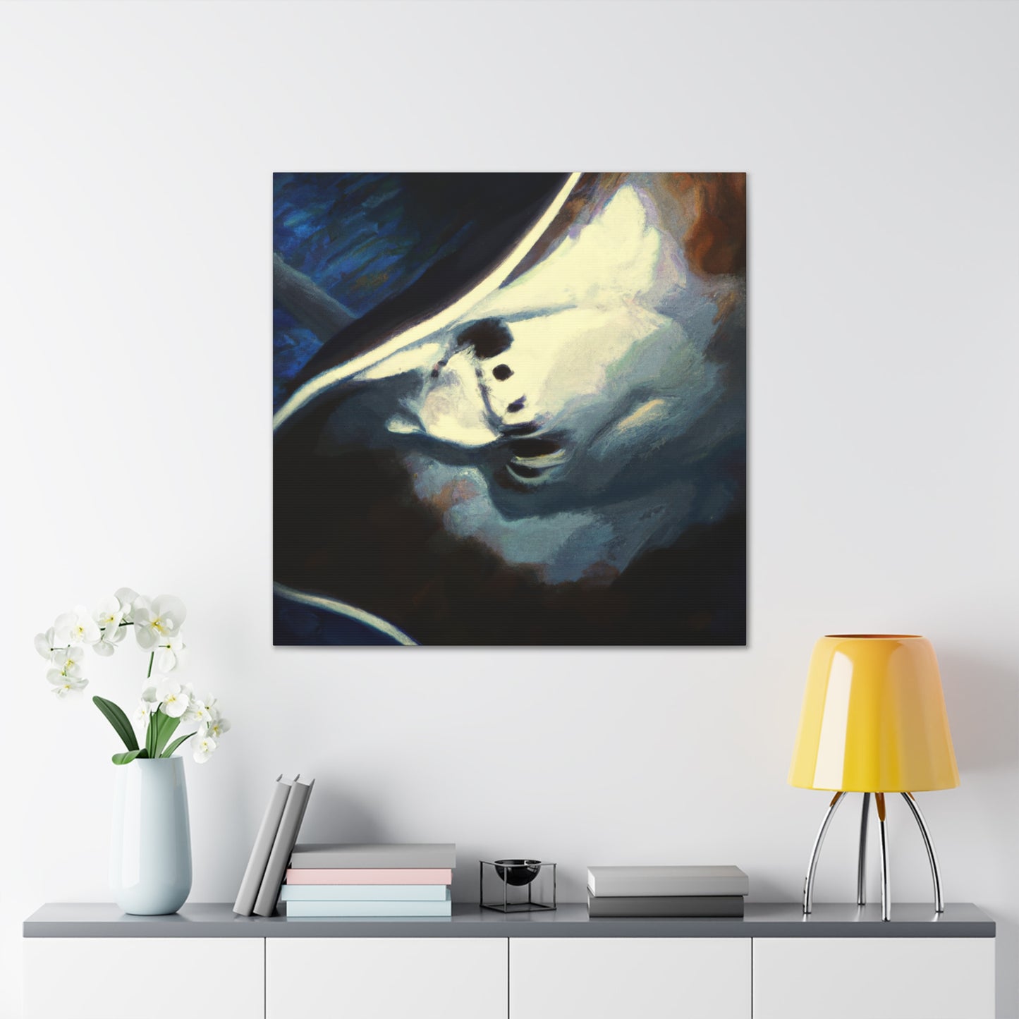 "Stingray Ocean Symphony" - Canvas