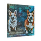 "Corgis At Playtime" - Canvas