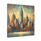 "City of Brotherly Brushstrokes" - Canvas