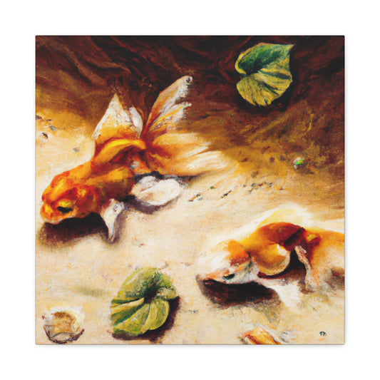 "Goldfish of Illusionism" - Canvas