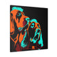 "Irish Setter Portrait 1925" - Canvas