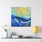 Whale in Impressionism - Canvas