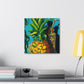 Pineapple in Neoclassicism - Canvas