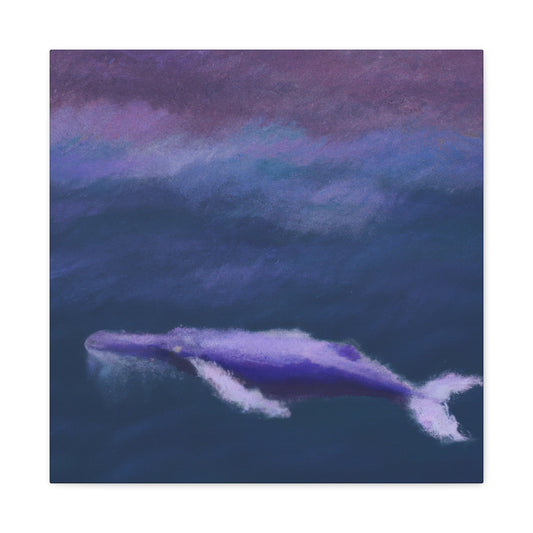 "Whale Amongst Reflections" - Canvas