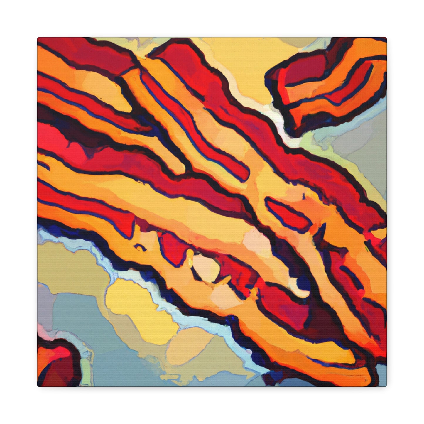 "Bacon in Pop Art" - Canvas