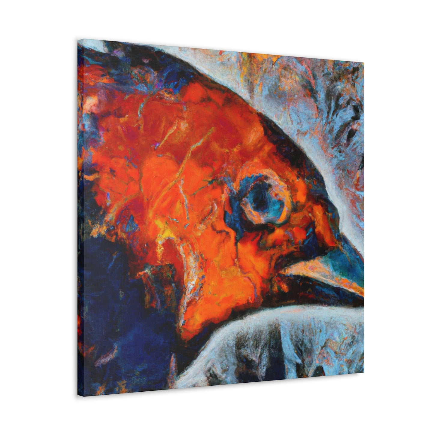 "Spreading House Sparrow Joy" - Canvas