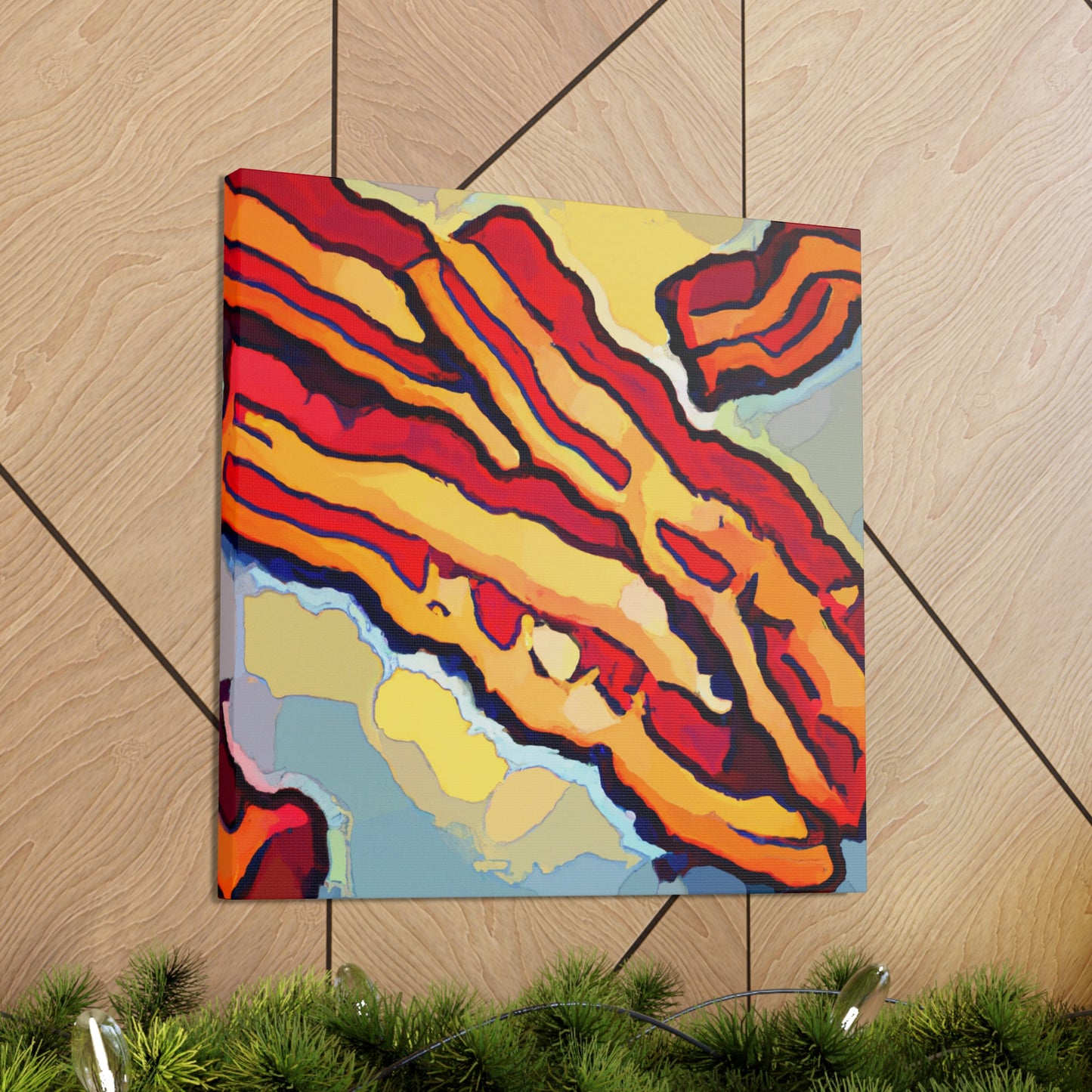 "Bacon in Pop Art" - Canvas