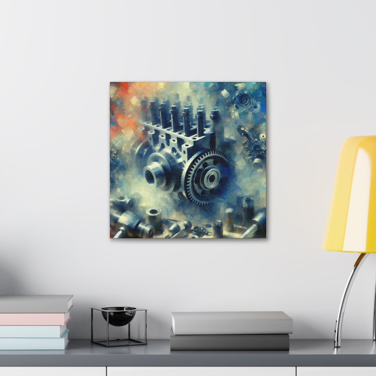 Revving Momentum Chaos Passion - Canvas