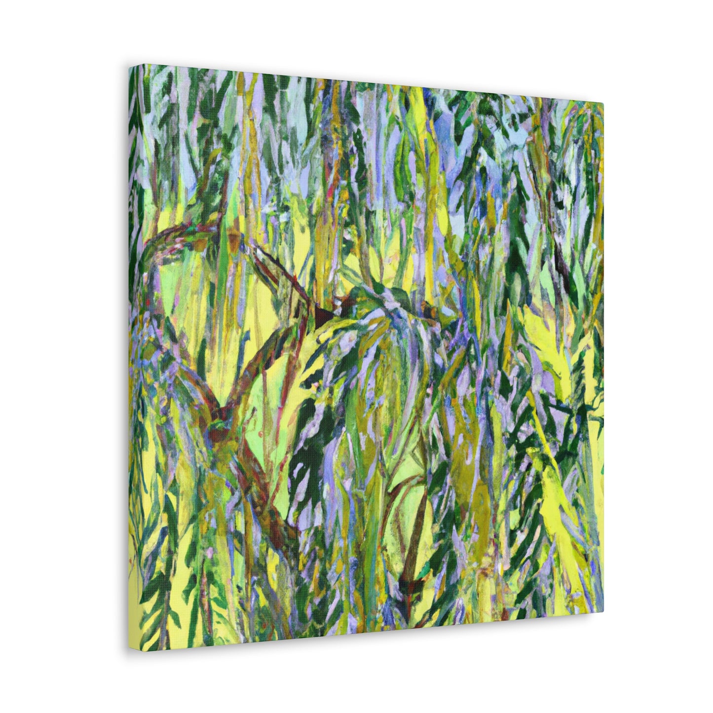 "Willow in Impressionism" - Canvas