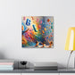 "Vibrant Linguistic Symphony" - Canvas