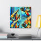 Rainbow Fish Dreamsscape - Canvas