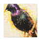 "European Starling Sculpture" - Canvas