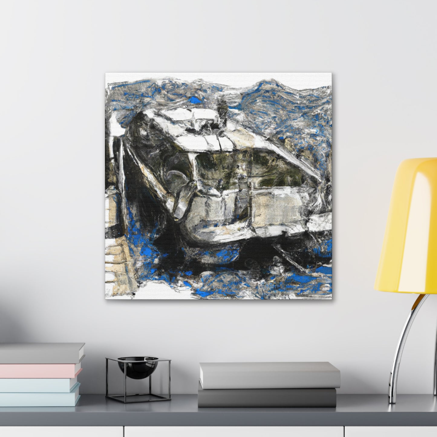 The Pontoon Voyage - Canvas