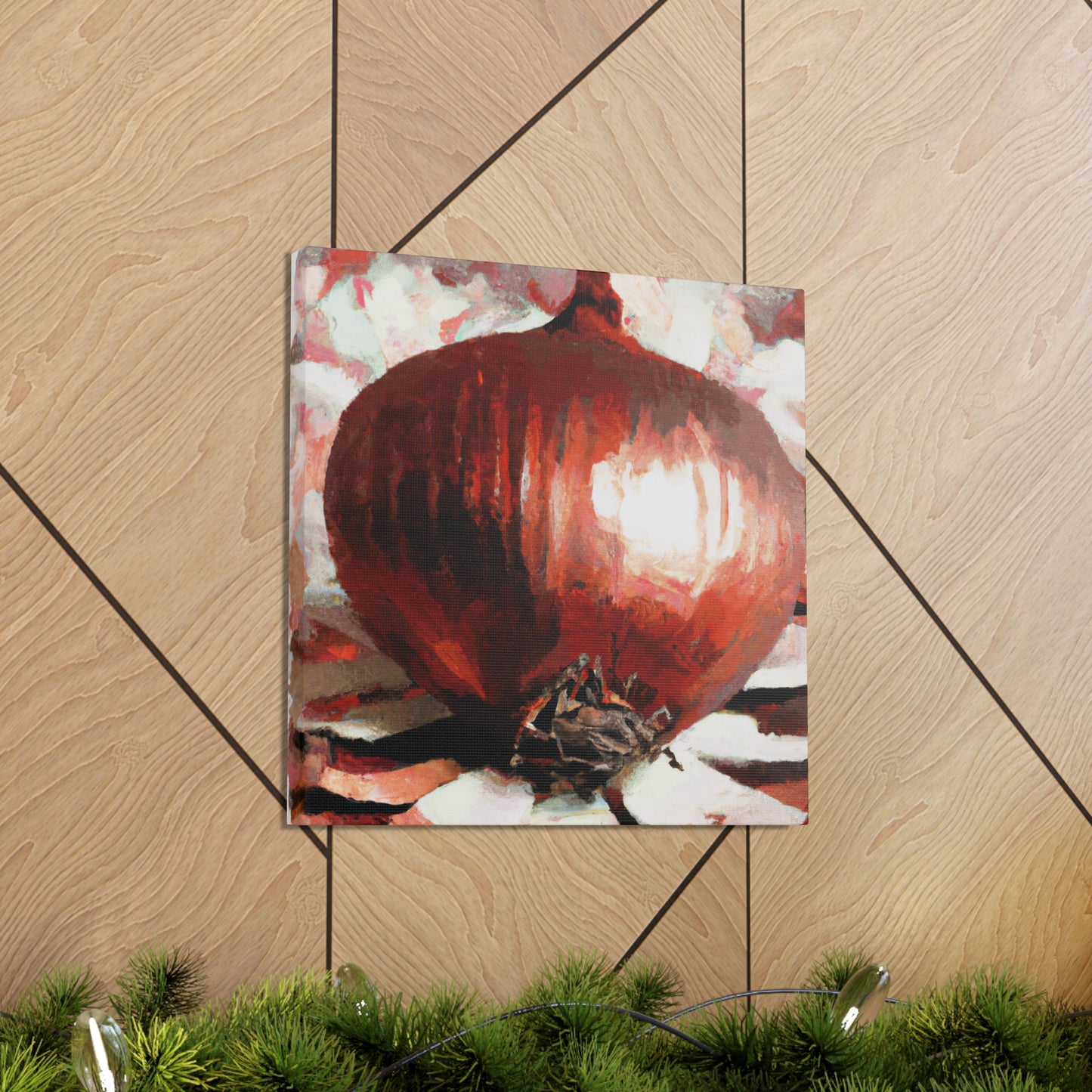 Onion in Baroque - Canvas