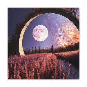 Dreamy Twilight Scene - Canvas