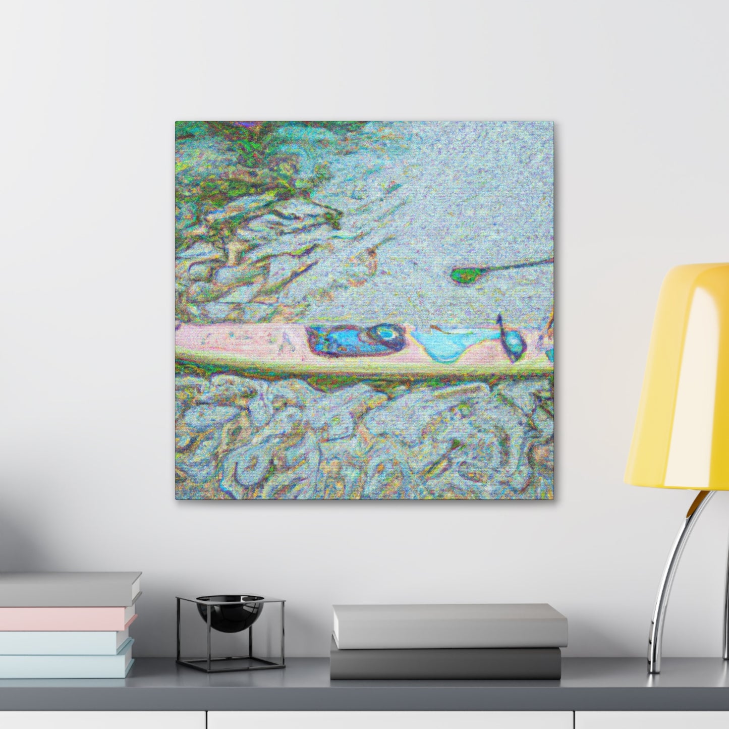 "Paddle Board Regatta" - Canvas