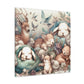 Whispering Slumbering Fauna - Canvas