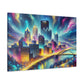 Steel City Dreamscape Transformed - Canvas