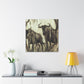 Wildebeest in Majesty - Canvas