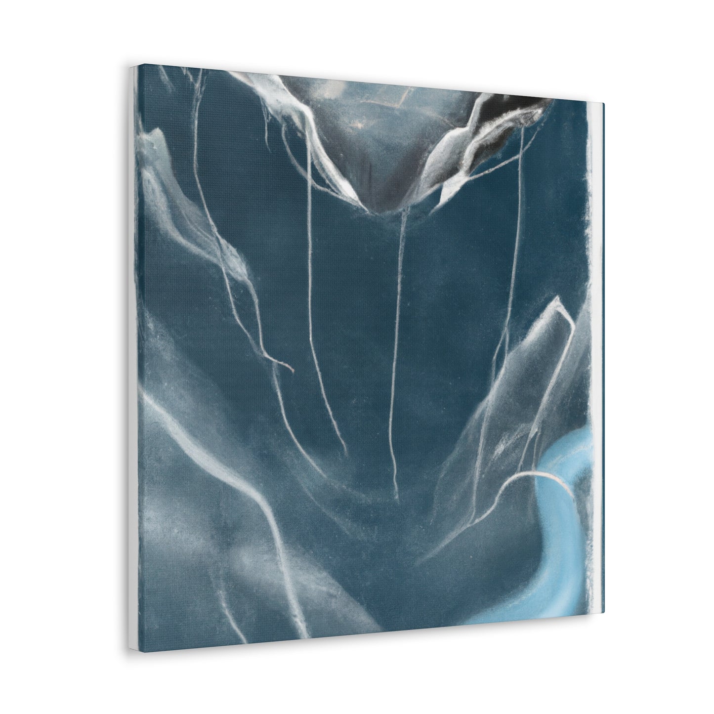 "Glacial Wonders Await" - Canvas