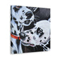 "Dalmatian on Canvas" - Canvas