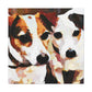 "Playful Jack Russell Joy" - Canvas