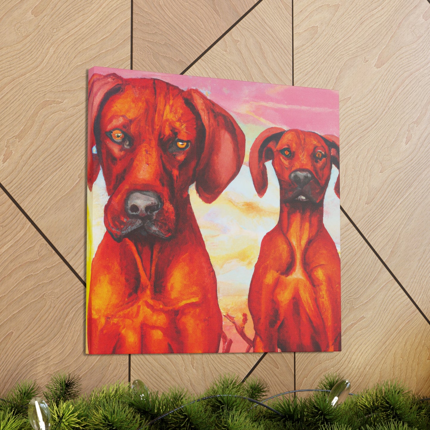 "Ridgeback In Dreamworld" - Canvas