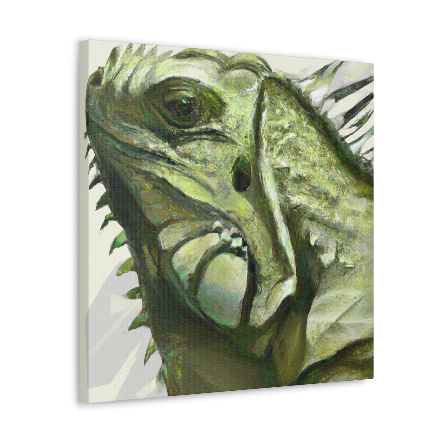 "Iguana of Greatness" - Canvas