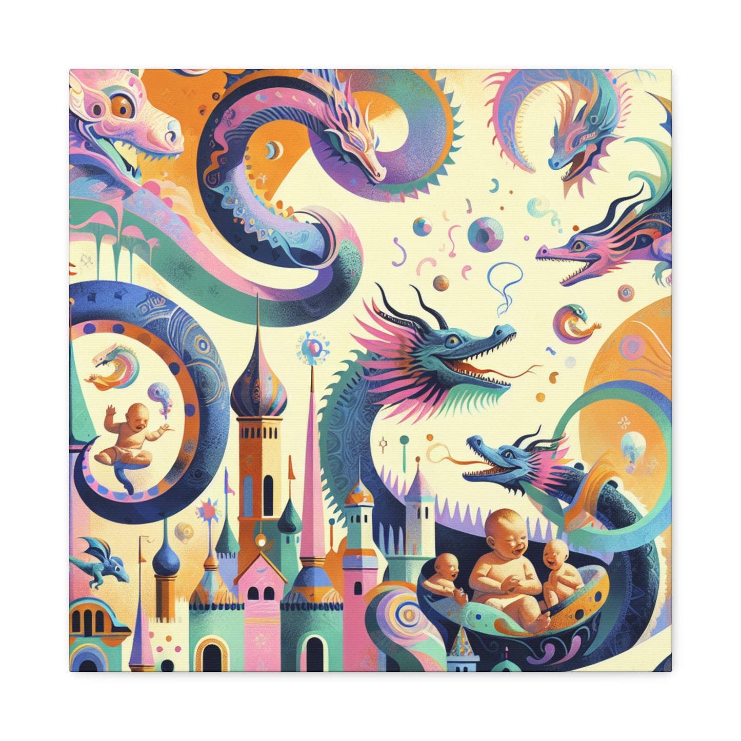 Enchanting Flights of Whimsy - Canvas