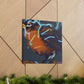 "American Robin, Ablaze" - Canvas