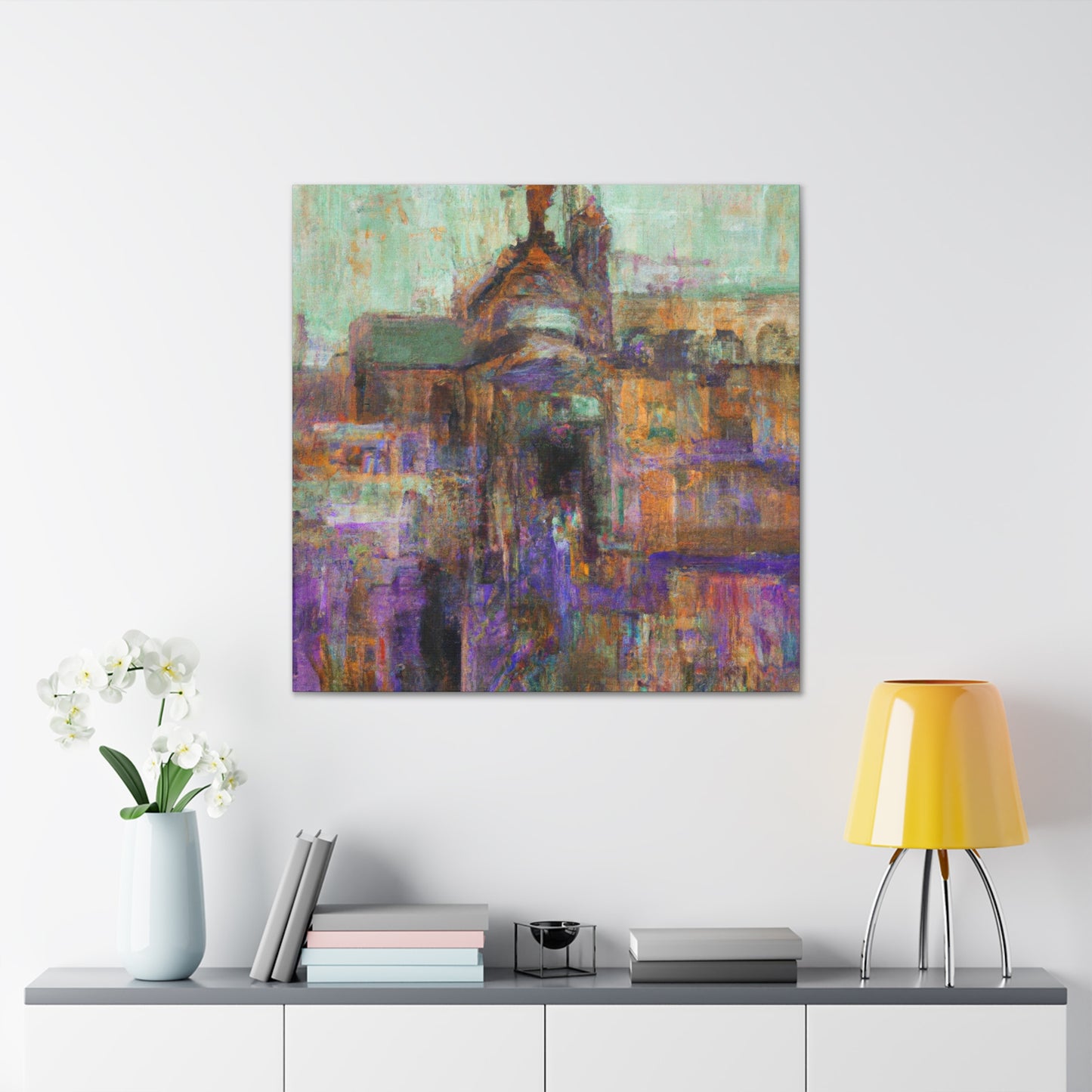 "Art Deco Majesty" - Canvas