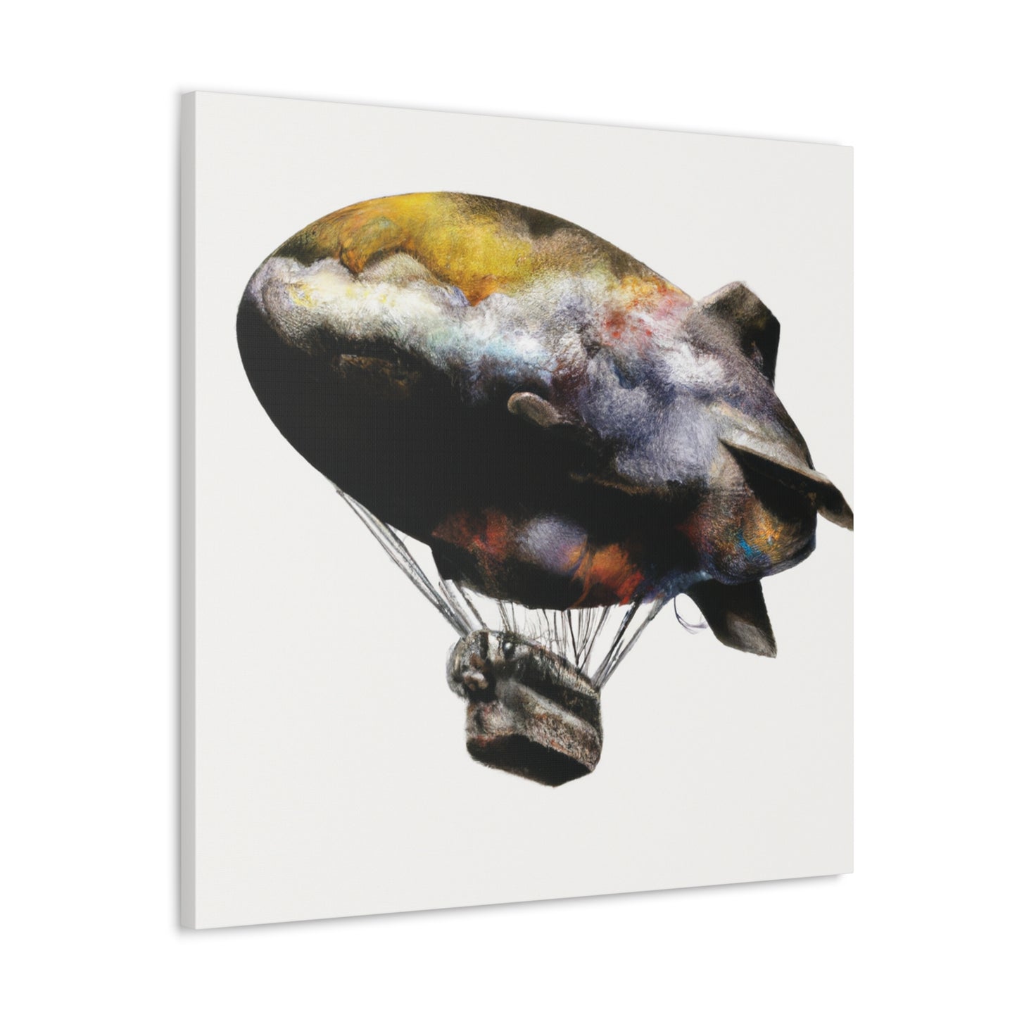 "Blimp In The Sky" - Canvas