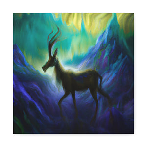 Chamois in the Wild - Canvas